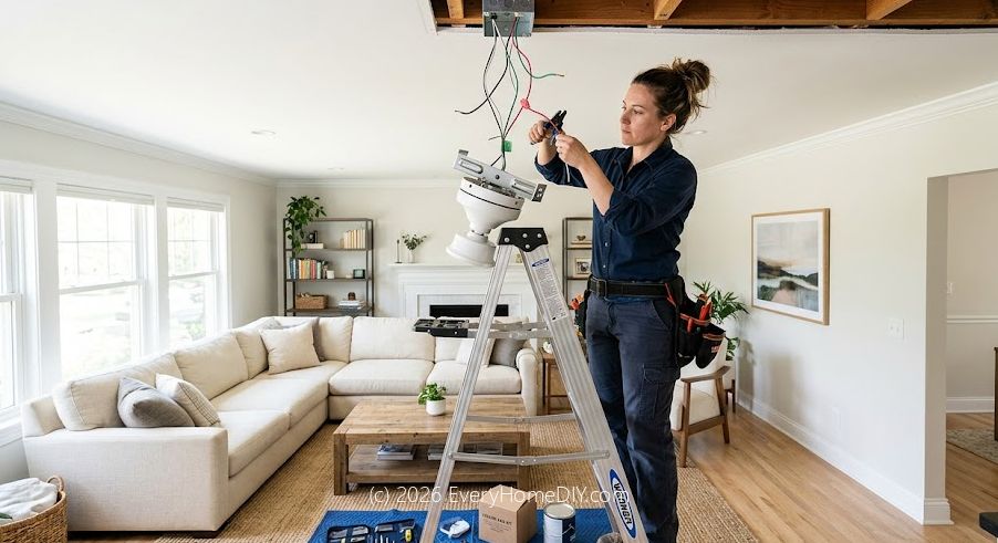 How to Install a Ceiling Fan: Step-by-Step Guide