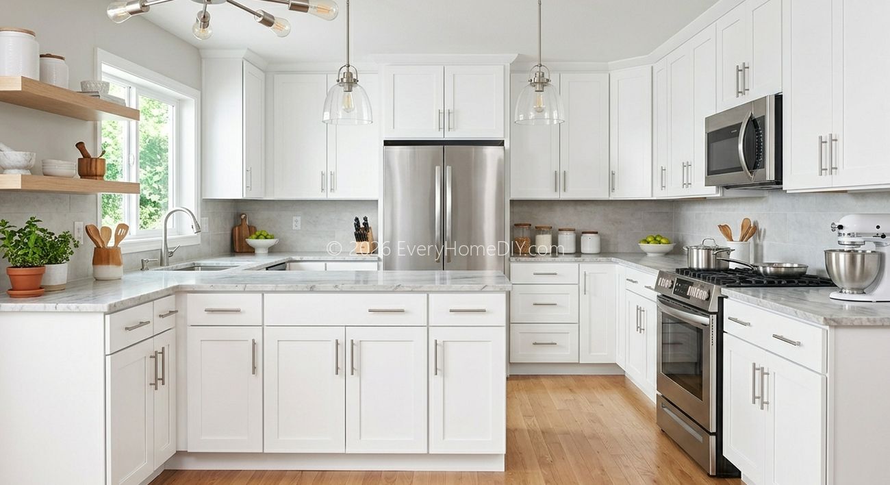 How to Paint Kitchen Cabinets Without Removing Them (Pro Results)